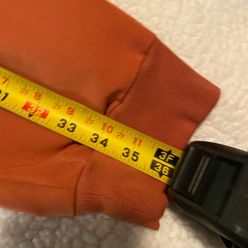 Figs Rust Jogger Pants with rust colored size xl petite Pink Accents scrub pants - Picture 2 of 11